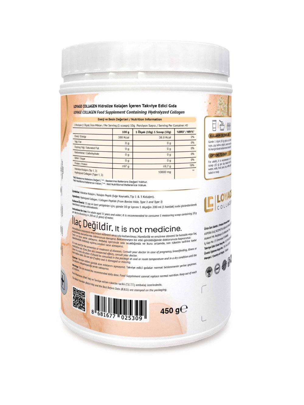 Loyage Kolajen, 300 gr