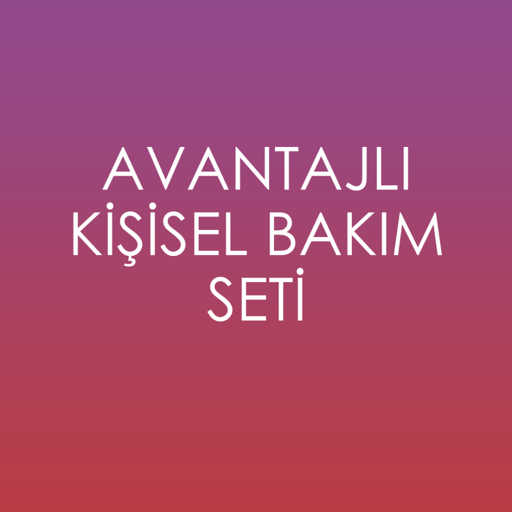 Avantajlı Kişisel Bakım Seti