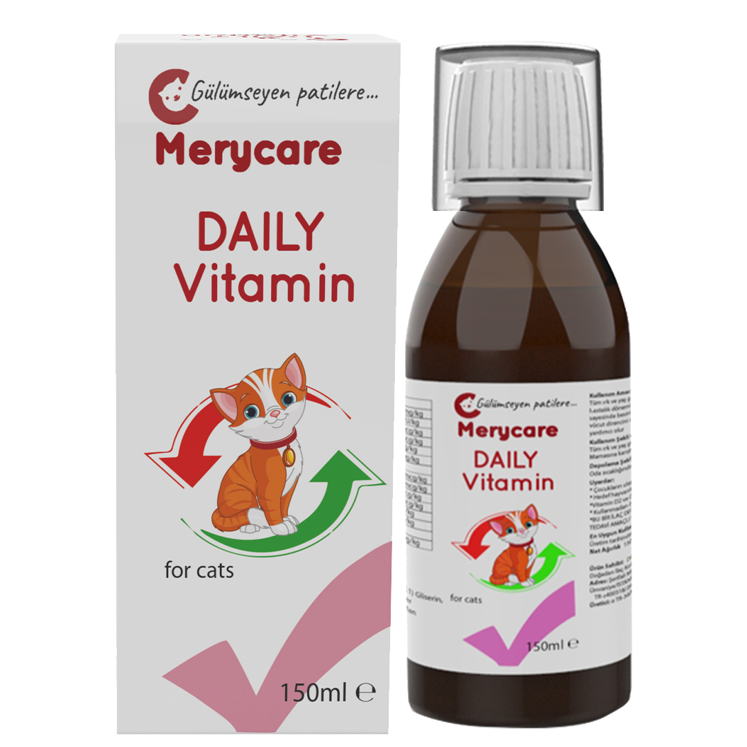 Kediler için Daily Vitamin - 150ml