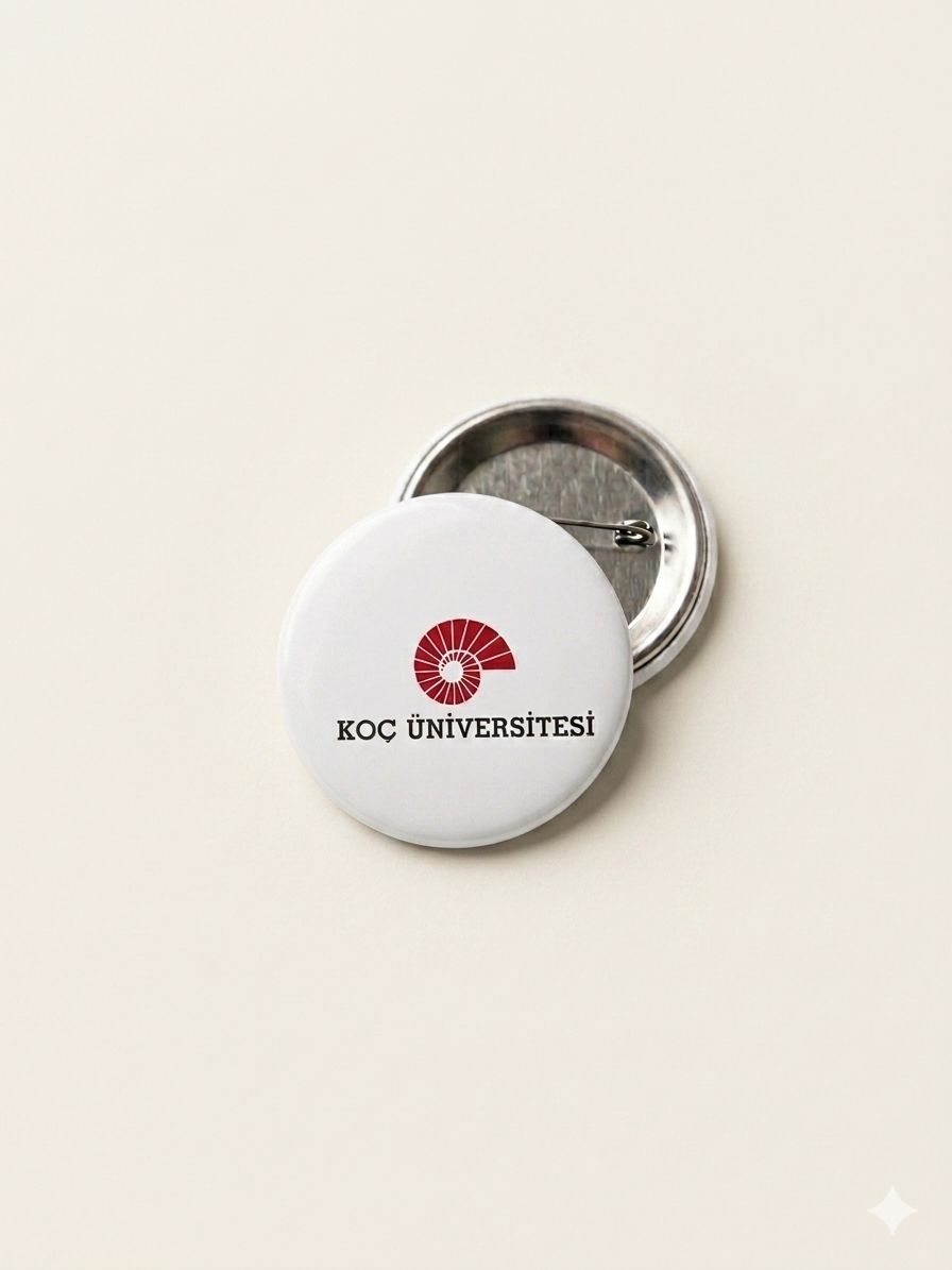 Koç Üniversitesi Logolu Rozet