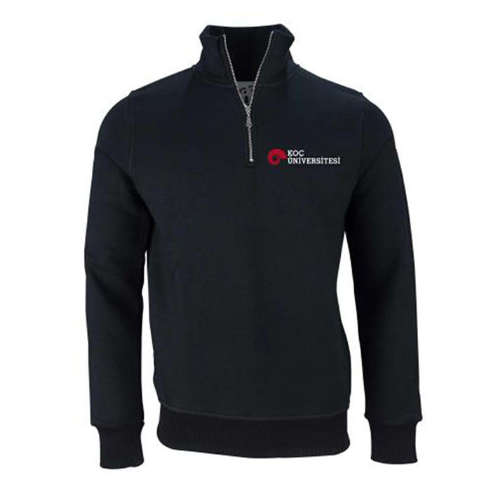 Koç Üniversitesi Yarım Fermuarlı Sweatshirt