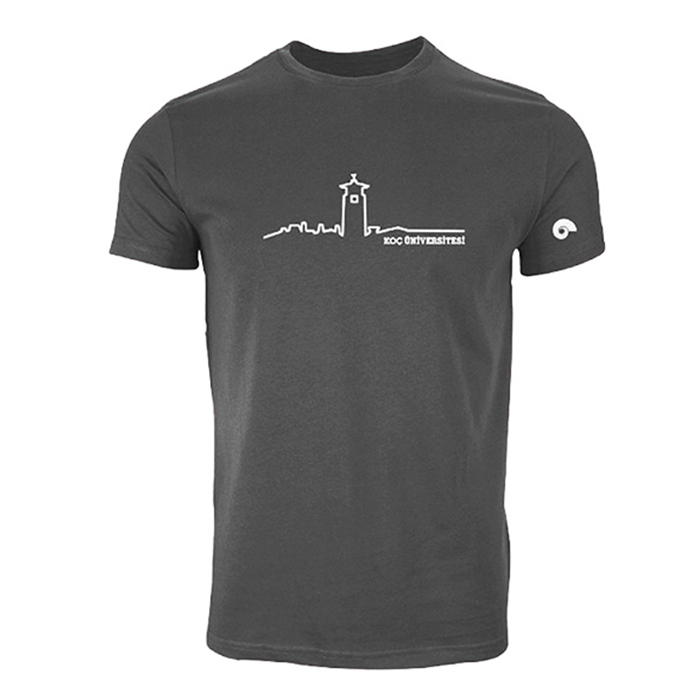 Koç Üniversitesi Model 2 Antrasit T-Shirt
