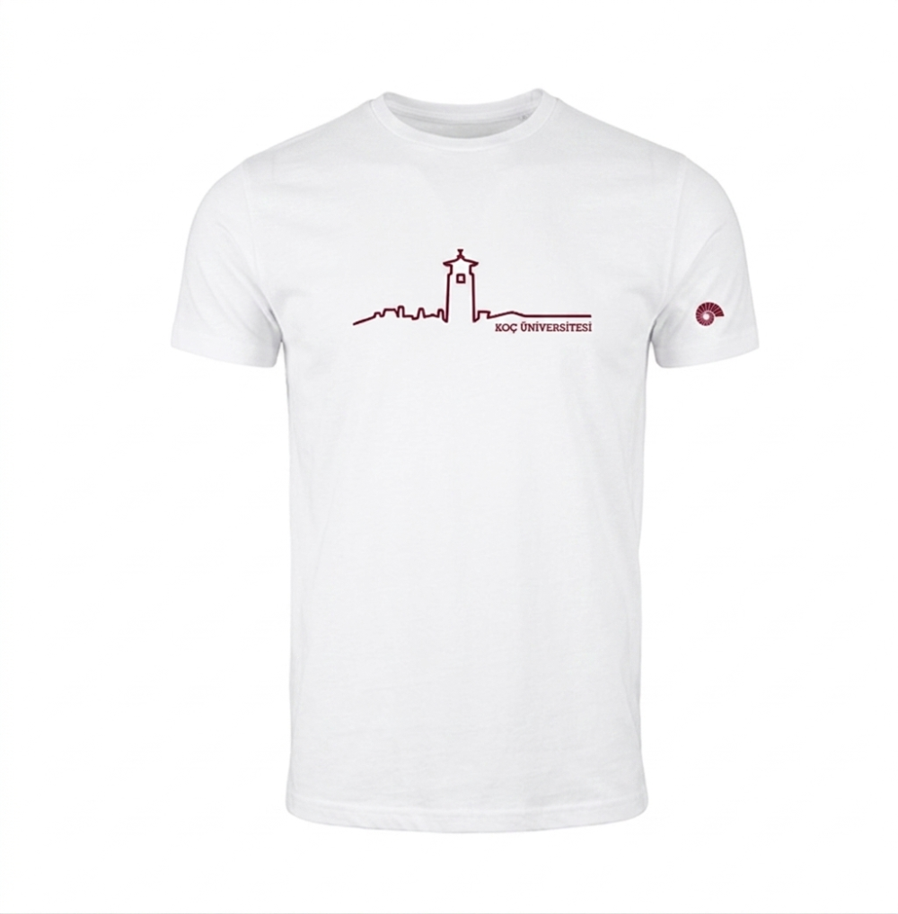 Koç Üniversitesi Model 2 Beyaz T-Shirt