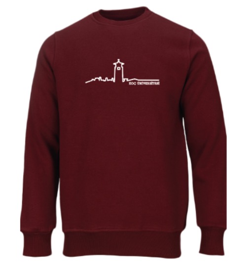 Koç Üniversitesi Model 2 Bordo Sweatshirt