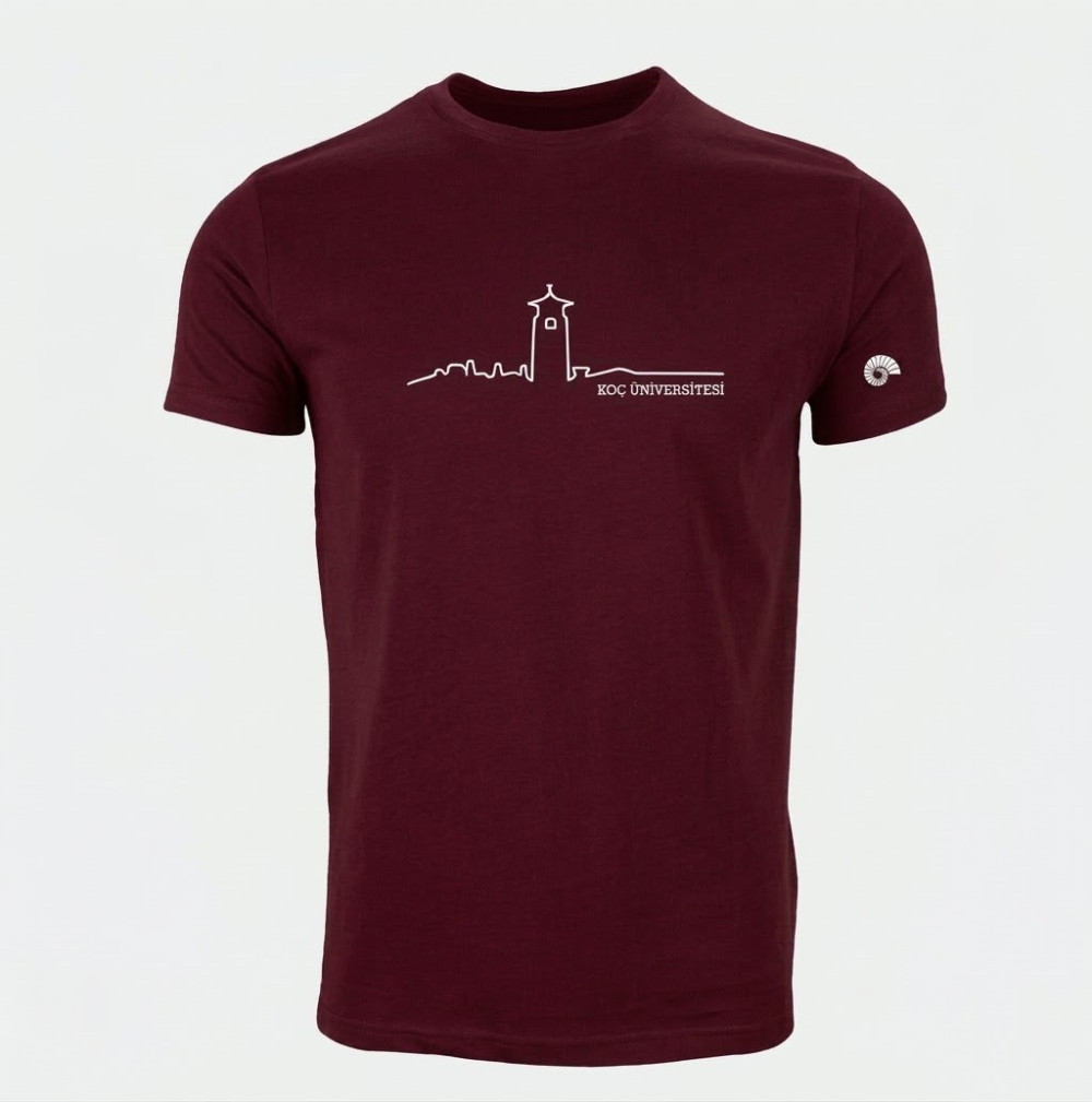 Koç Üniversitesi Model 2 Bordo T-Shirt