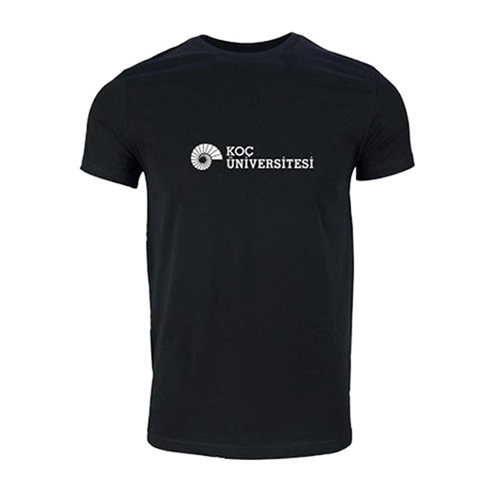 Koç Üniversitesi Model 6 Siyah Tshirt