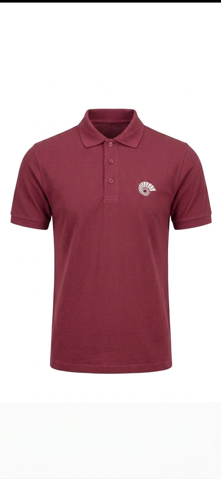 Polo Yaka Kırmızı T-shirt